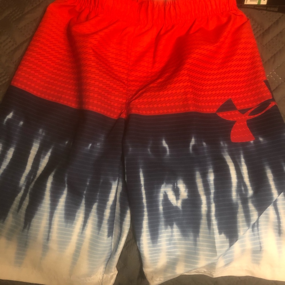 Boys Under Armour swim trunks
